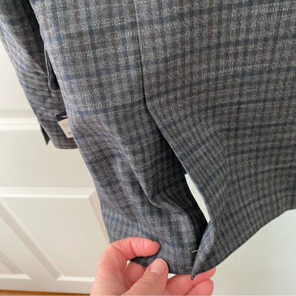 NWT Tommy Hilfiger Men's Modern-Fit THFlex Stretch Check Sport Coat - Picture 7 of 11